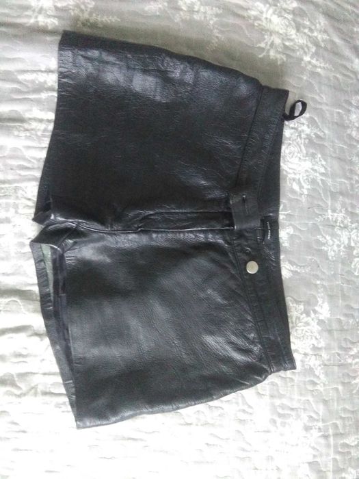 spodenki szorty skórzane damskie vero moda