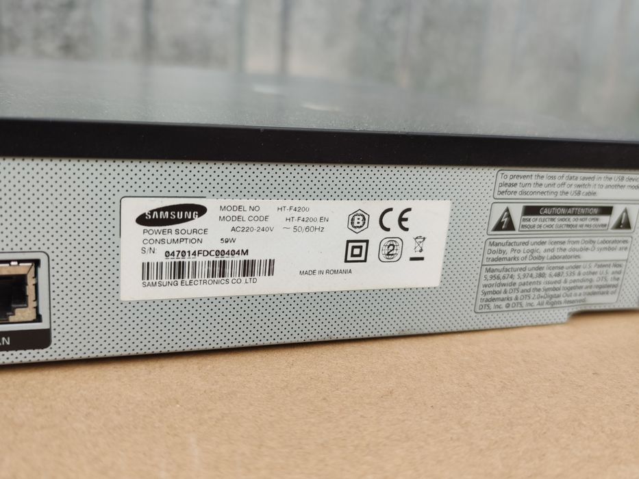Samsung 3D ht-f4200 Dvd blu-ray wzmacniacz