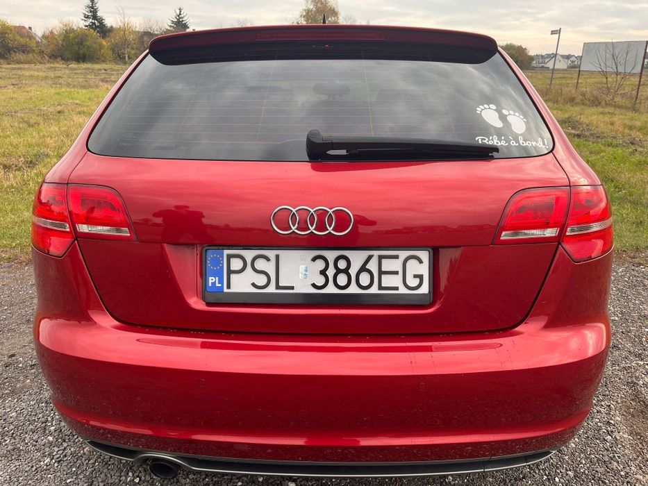 Audi A3 8P lift 2xS-Line, 1.6 MPI 102 konie, Automat, Niski przebieg