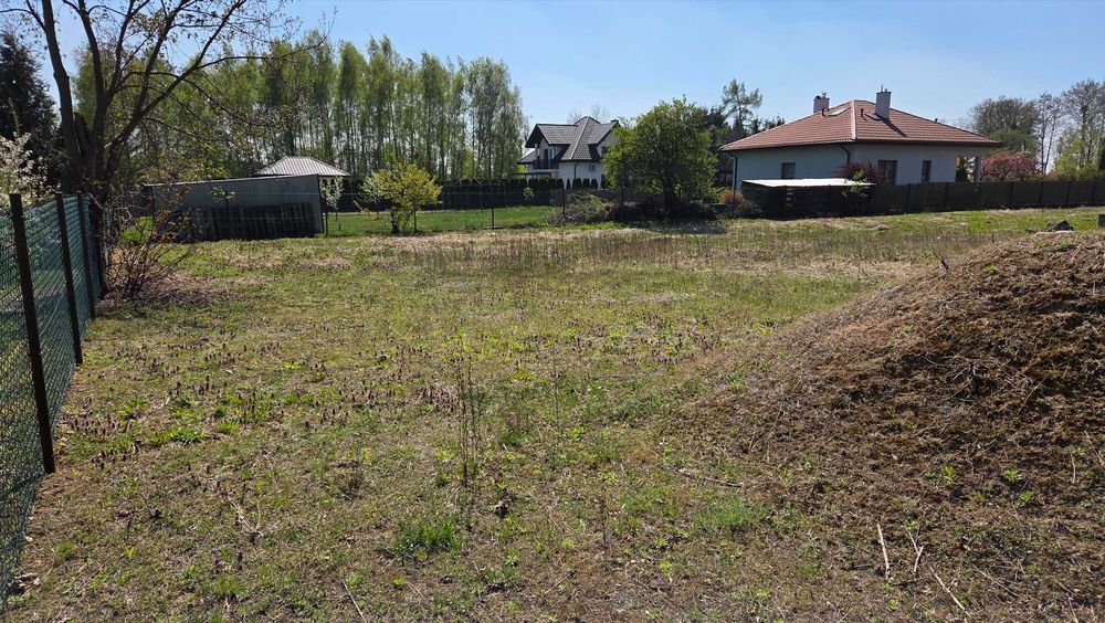 Teolin, działka budowlana, wszystie media, 1691 m², bezpośrednio - Więcej