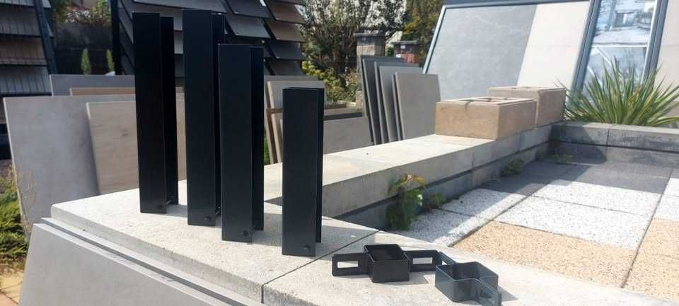 Podmurówka betonowa grafitowa 25cm 30 cm