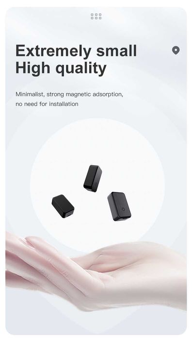 Mini lokalizator GPS urządzenie śledzące GF-08