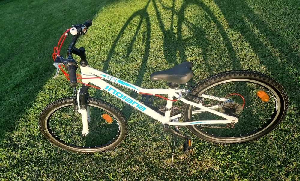Rowerek dla  dziecka INDIANA  ROXY  JR /kola-24"/Transport do 60km