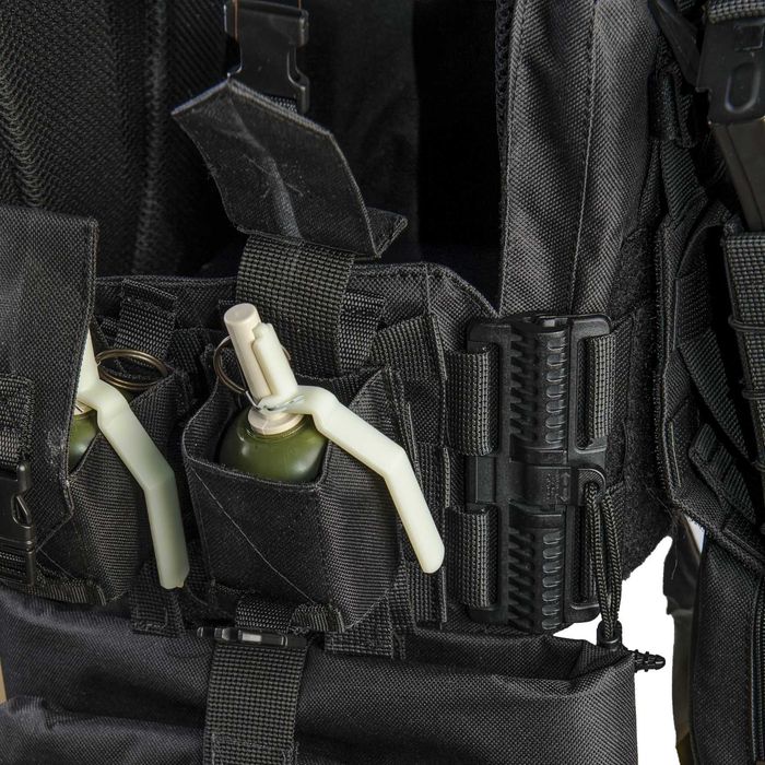 Плитоноска Warmor Gen.3 Max чорна в максимальній комплектації