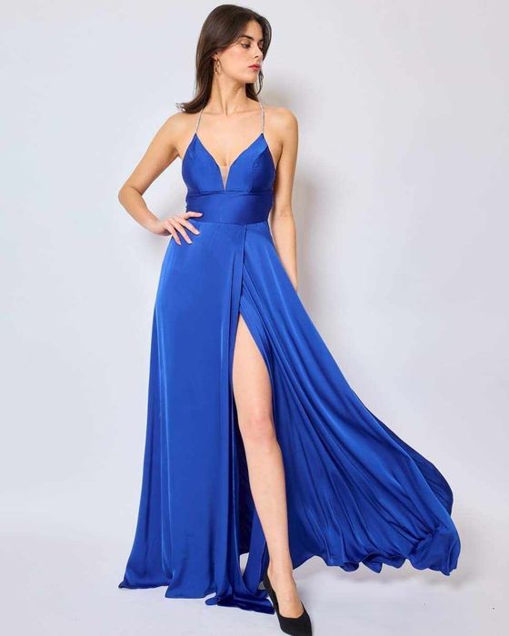 Vestido Cerimónia Rosa Seco