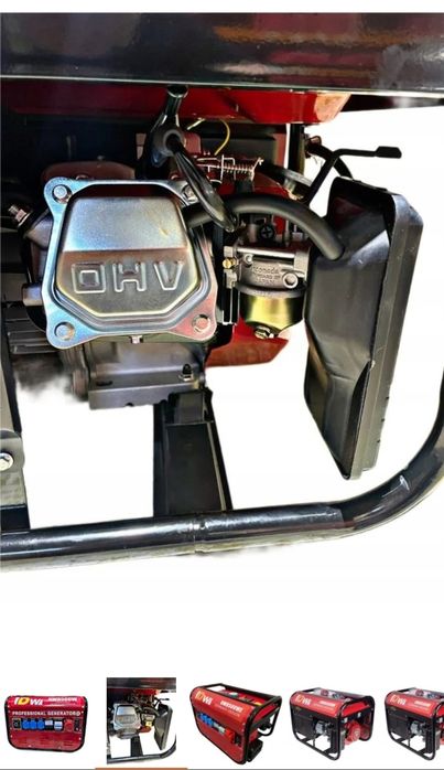 Agregat prądotwórczy 8500w 230v 380v na miedzi  Hammera wyprzedaż