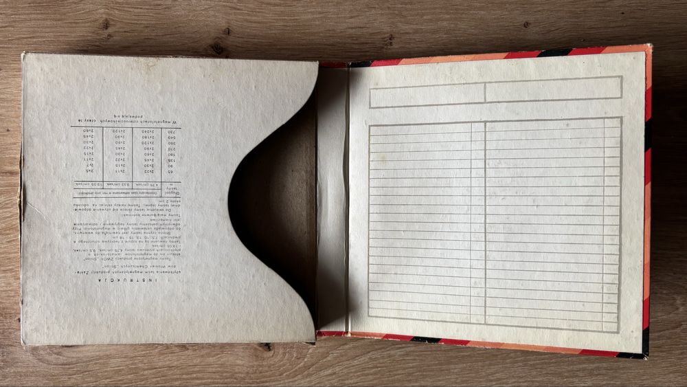 Taśma magnetofonowa Stilon 15cm BIAŁA