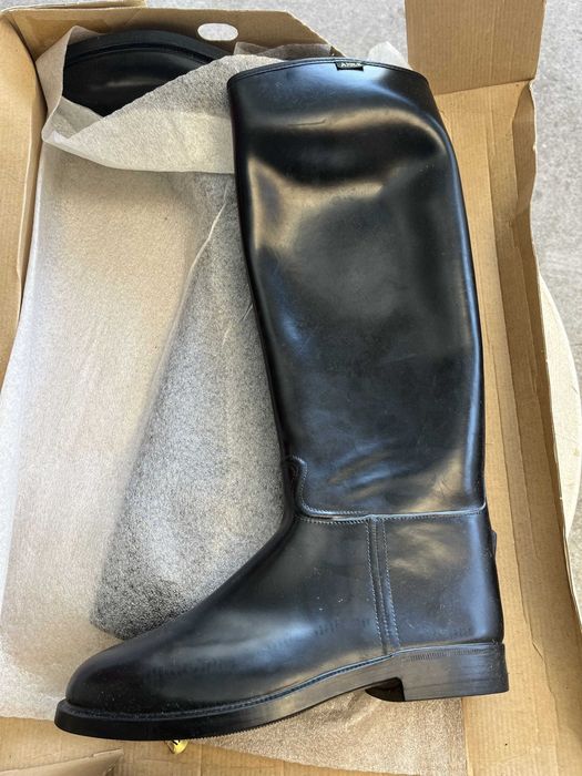 Botas e calça de equitação