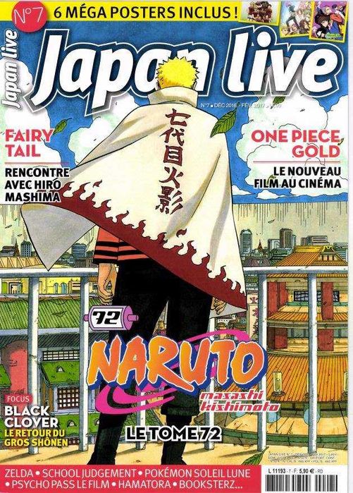 japanlive 7 magazine anime manga francesa