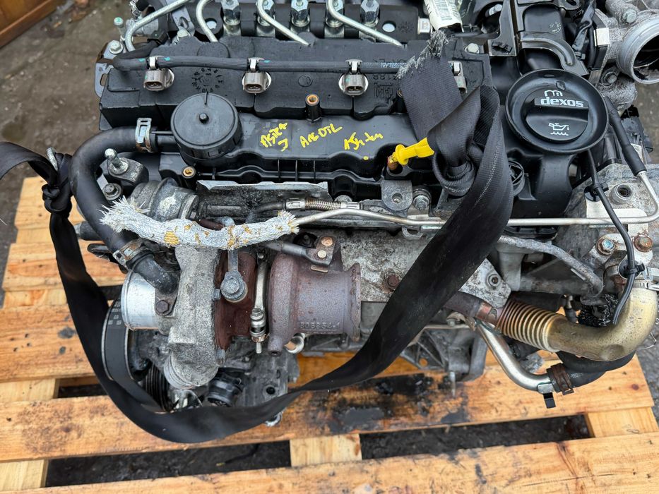 silnik b16dtl lvm 1.6 cdti opel astra j meriva kompletny 154 tys