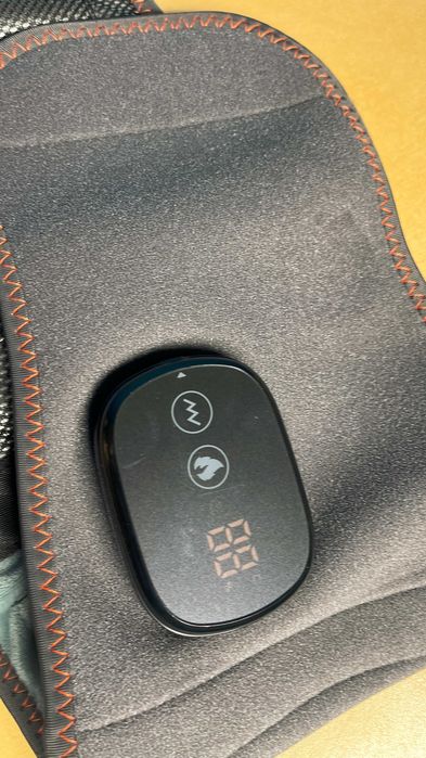 Elektryczny podgrzewany pas biodrowy, masażer do talii, ulga w bólu