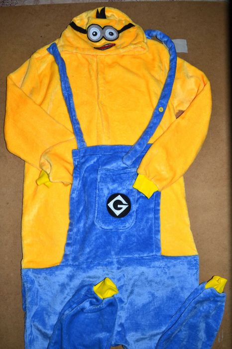 Minionek Minions pluszowy strój przebranie piżama M