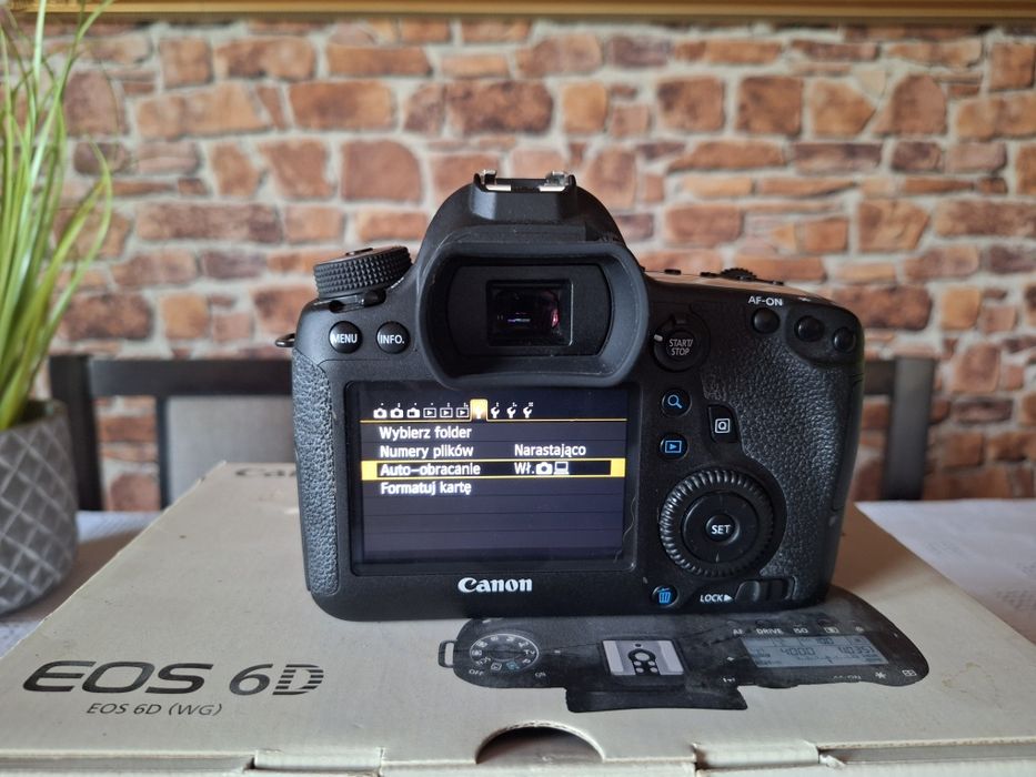Lustrzanka Canon Eos 6d