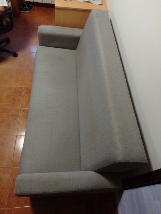 Sofá 3 lugares em tecido