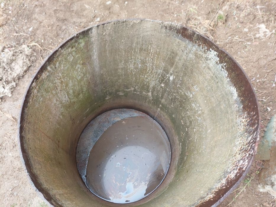 Бочка Чугунна грубостінна 5мм 500л