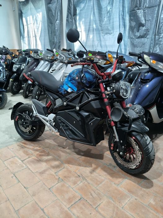 Електроскутер Електро мотоцикл Racer Brutal B-200LA літієва батарея 40