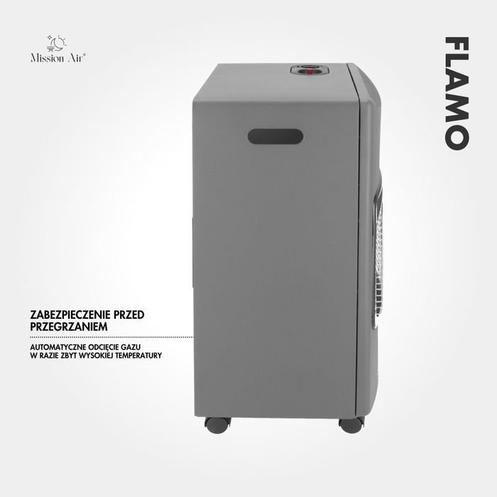 Портативний газовий обігрівач  3 режими потужності. Польща