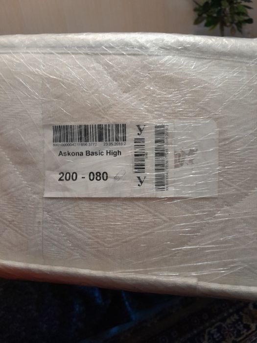 Матрац  односпальний Аscona Basic Higt