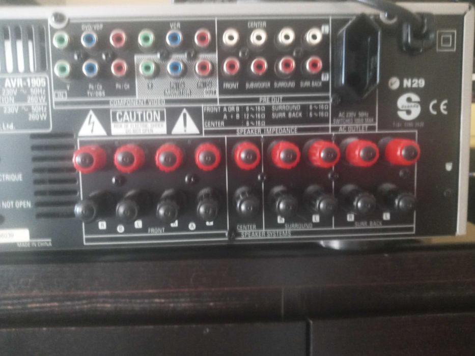 Amplificador 7.1 Denon AVR 1905
