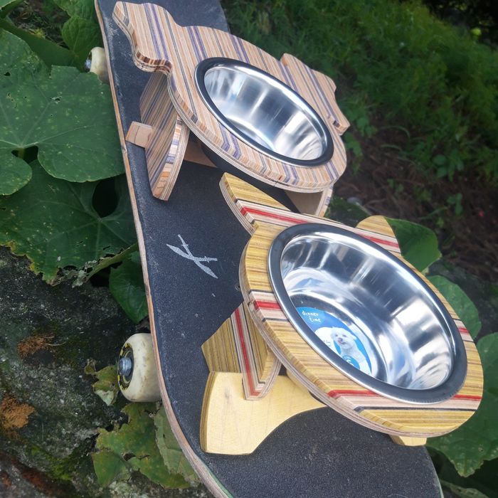 Comedouros elevados personalizados