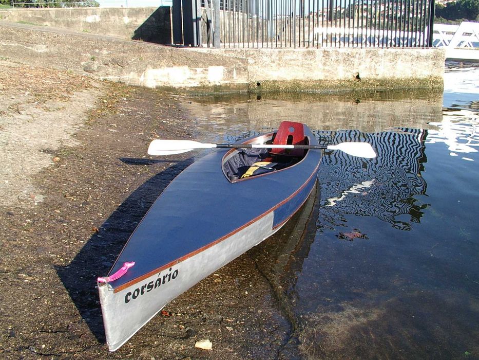 Clássico CANOAGEM Kayak K2+1 antigo