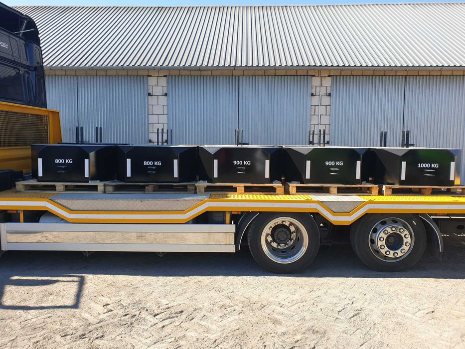 GOTOWY Metalowy Balast Obciążnik TUZ 600kg 800kg 1000kg 1200 CAŁY KRAJ