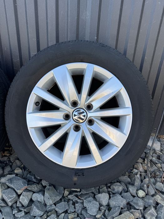 Колеса, Диски 5 112 R16 Volkswagen, Skoda, Audi, Seat