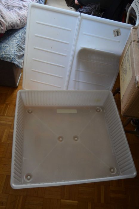 Pojemnik z pokrywką Ikea Dilling 70 x 77 x 19 cm pod łóżko pudełko organizer