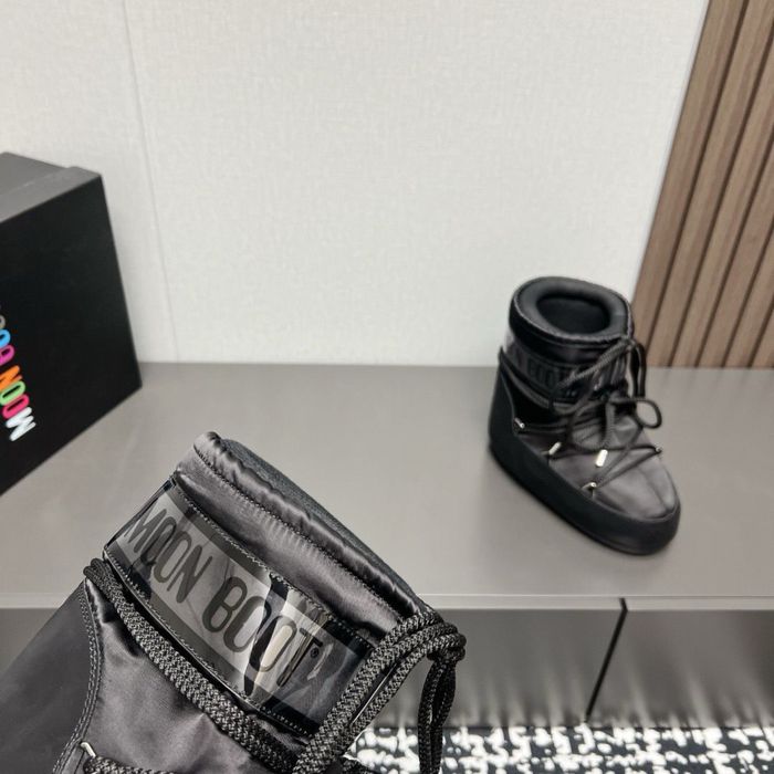 Moon Boot Icon Low Glance Black