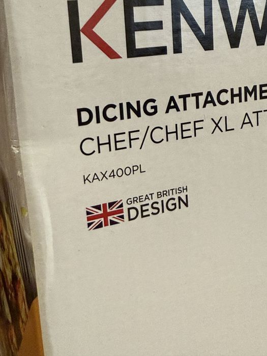 Насадка для нарізки кубиками для комбайну Kenwood KAX 400 PL