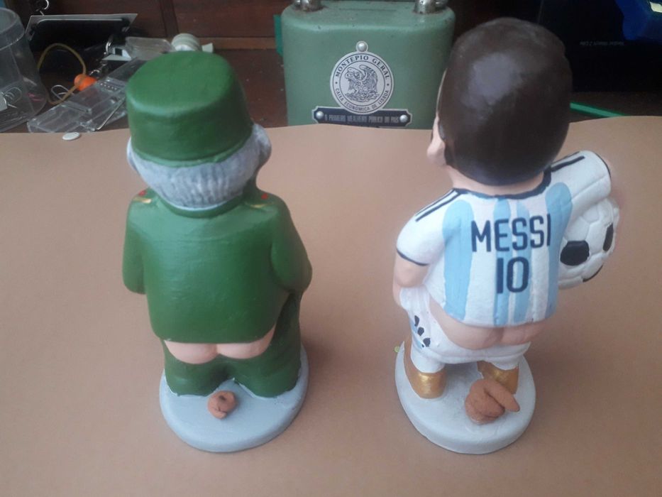 Messi e Fidel Castro Caganeros