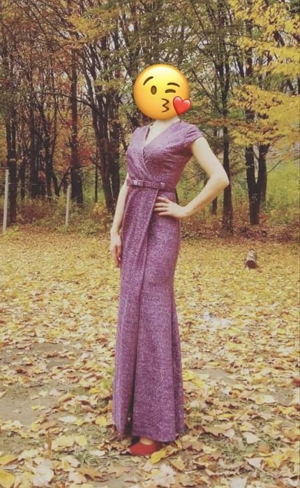 Вечірня сукня фіолетова