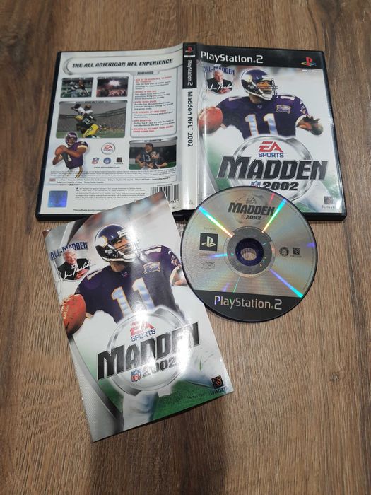 PS2 Madden 2002 Kompletna Angielska