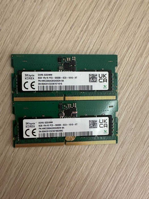 so dimm ddr5 hynix 16gb - Купити електроніку - Ціни на OLX.ua