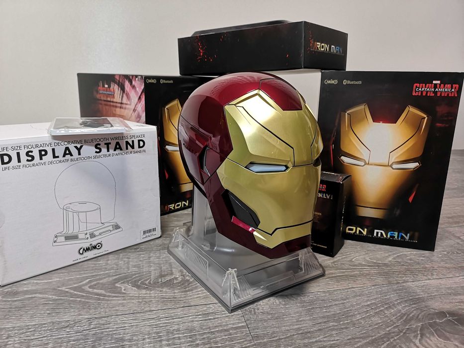 Оригинальная аудио-колонка CAMINO Marvel IRON MAN Bluetooth Speaker