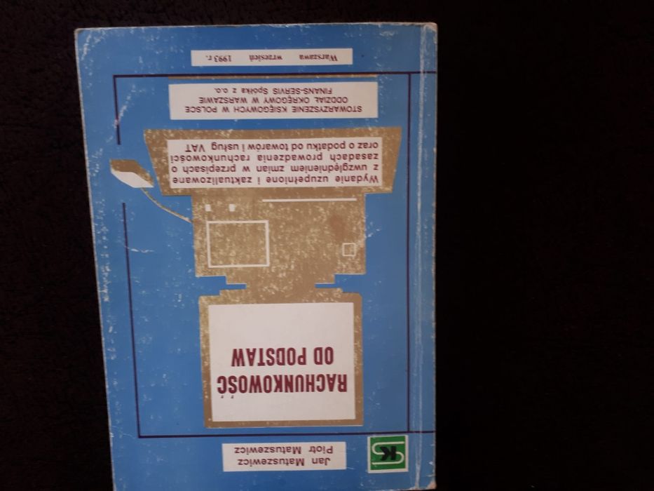 Rachunkowość od podstaw Matuszewicz
