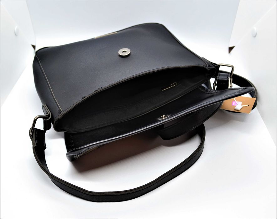 Torebka damska Cosmopolitan Elegancka Panterka Pasek Zatrzask