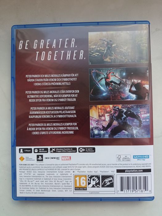 Spider Man 2 PS5