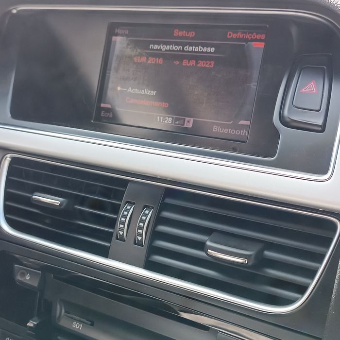 Mapas GPS Audi MMI 3G Basic BNAV 2023 ou HNAV ou HN+ Cartão SD