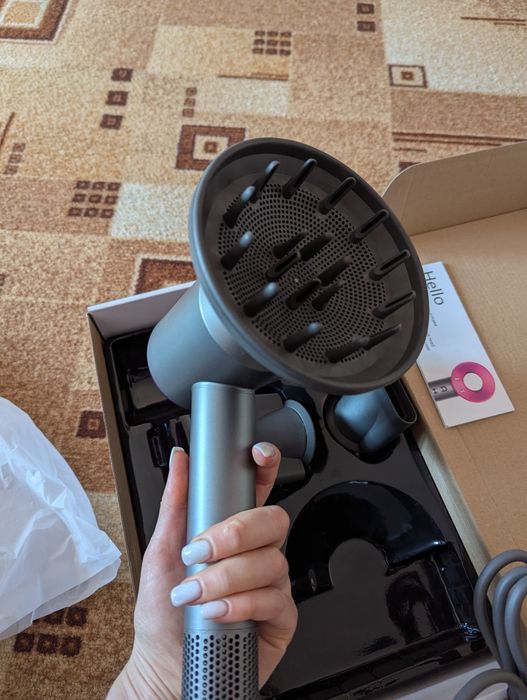 Фен Leafless Hair Dryer + 5 насадок