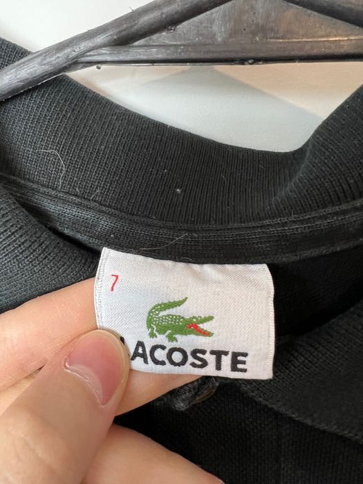 Polo Koszulka Lacoste black 100% cotton