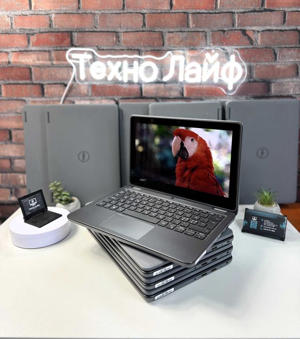 Сенсорний ноутбук Dell Latitude 3120·N6000·4GB·SSD 120GB·Windows·2022р