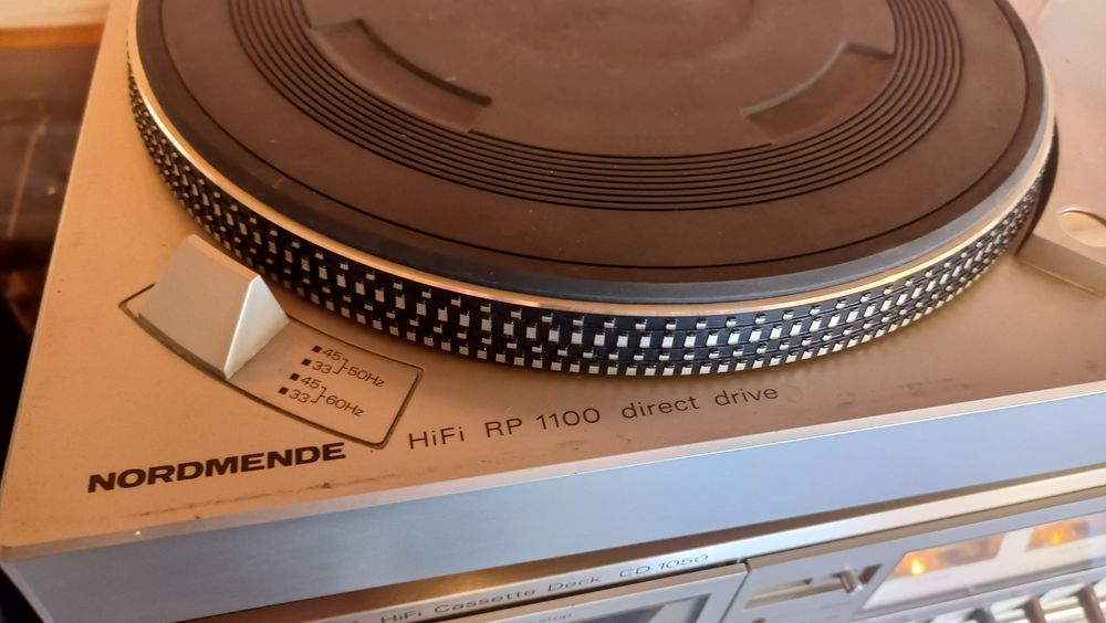 Nordmende Philharmonic, wzmacniacz, tuner, deck, gramofon