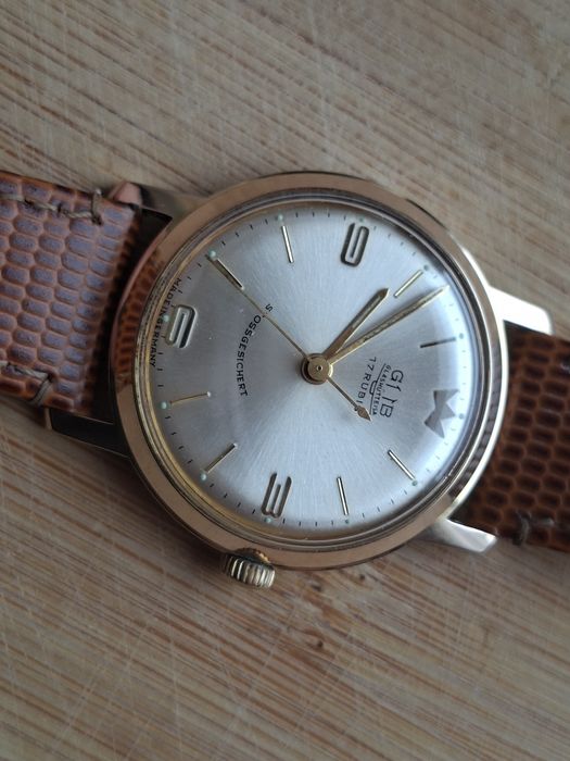 GuB Glashutte SA Stossgesichert Made in Germany