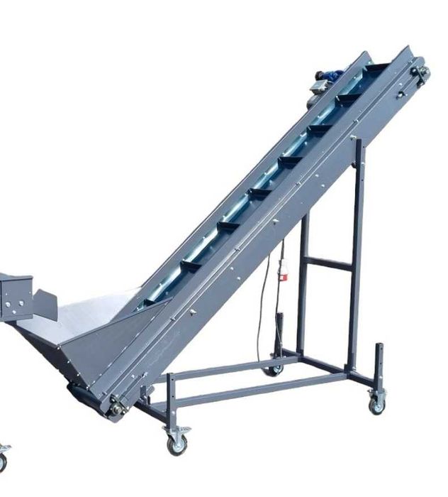 Podajnik taśmowy, przenośnik taśmowy, taśmociąg