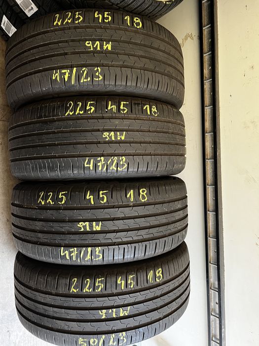 4 opony continental ecocontact 6 225/45/18 2023r.
