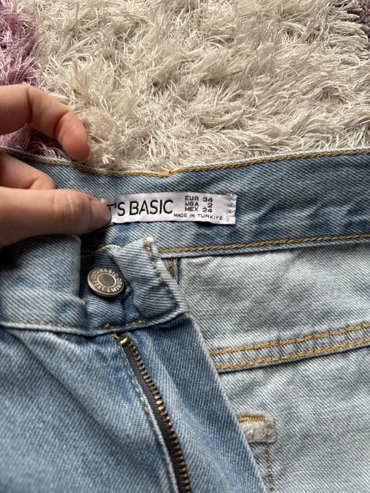 Широкі блакитні джинси It’s basic