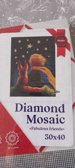 Mozaika diamentowa 30x40 przyjaciele