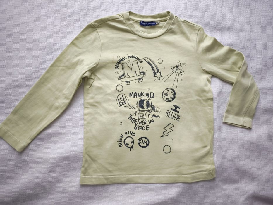 6x koszulka z długim rękawem longsleve rozmiar 104/110