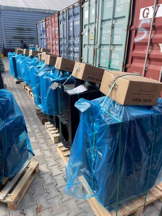 Piec Nadmuchowy PN2 z dmuchawa 20KW HIGHER STEROWNIK WENTYLATOR